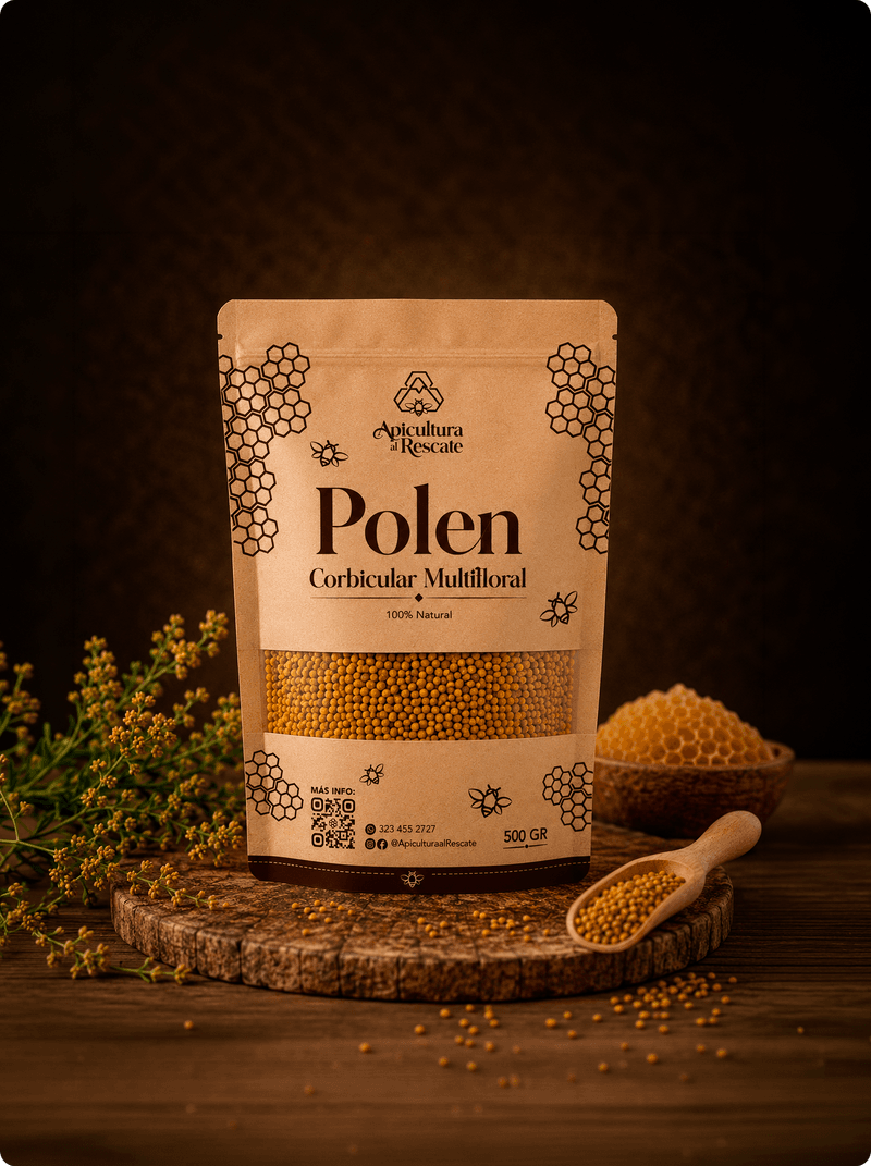 Polen de abeja granulado 500 gr