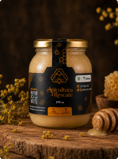 Miel Cristalizada 375 ml